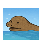 海のコモドドラゴン@SFW（個別スタンプ：31）