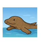 海のコモドドラゴン@SFW（個別スタンプ：32）