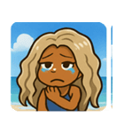 海のヤマンバギャル@SFW（個別スタンプ：3）