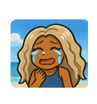 海のヤマンバギャル@SFW（個別スタンプ：5）