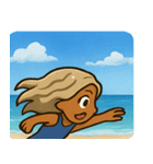 海のヤマンバギャル@SFW（個別スタンプ：12）