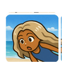 海のヤマンバギャル@SFW（個別スタンプ：15）