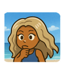 海のヤマンバギャル@SFW（個別スタンプ：20）