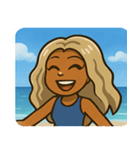 海のヤマンバギャル@SFW（個別スタンプ：21）