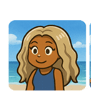 海のヤマンバギャル@SFW（個別スタンプ：27）
