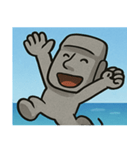 海のモアイ像3@SFW（個別スタンプ：7）