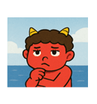 海の鬼@SFW（個別スタンプ：4）