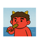 海の鬼@SFW（個別スタンプ：14）