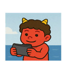 海の鬼@SFW（個別スタンプ：27）