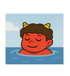 海の鬼@SFW（個別スタンプ：32）