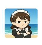 海のメイド@SFW（個別スタンプ：2）