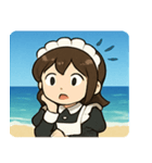 海のメイド@SFW（個別スタンプ：4）