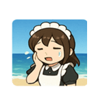 海のメイド@SFW（個別スタンプ：5）