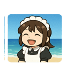 海のメイド@SFW（個別スタンプ：6）