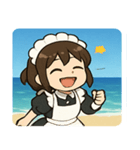 海のメイド@SFW（個別スタンプ：11）