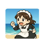 海のメイド@SFW（個別スタンプ：13）