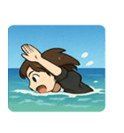 海のメイド@SFW（個別スタンプ：16）