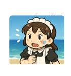 海のメイド@SFW（個別スタンプ：25）