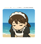 海のメイド@SFW（個別スタンプ：28）