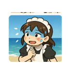 海のメイド@SFW（個別スタンプ：29）
