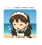 海のメイド@SFW（個別スタンプ：31）