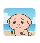海のブタ@SFW（個別スタンプ：3）