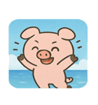 海のブタ@SFW（個別スタンプ：6）