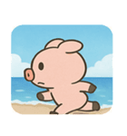 海のブタ@SFW（個別スタンプ：7）
