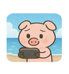 海のブタ@SFW（個別スタンプ：9）