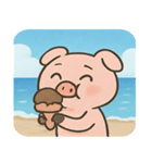 海のブタ@SFW（個別スタンプ：10）