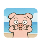 海のブタ@SFW（個別スタンプ：14）
