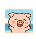 海のブタ@SFW（個別スタンプ：17）