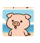 海のブタ@SFW（個別スタンプ：24）