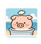 海のブタ@SFW（個別スタンプ：25）
