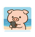 海のブタ@SFW（個別スタンプ：26）