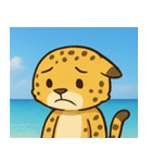 海のチーター@SFW（個別スタンプ：3）