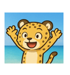 海のチーター@SFW（個別スタンプ：4）