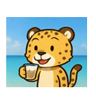 海のチーター@SFW（個別スタンプ：30）