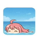 海の魔法少女@SFW（個別スタンプ：16）