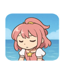 海の魔法少女@SFW（個別スタンプ：20）