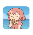 海の魔法少女@SFW（個別スタンプ：26）