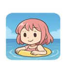 海の魔法少女@SFW（個別スタンプ：31）