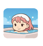 海の魔法少女@SFW（個別スタンプ：32）