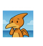 海のプテラノドン@SFW（個別スタンプ：8）