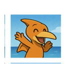 海のプテラノドン@SFW（個別スタンプ：10）