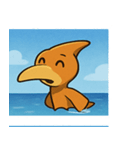 海のプテラノドン@SFW（個別スタンプ：12）