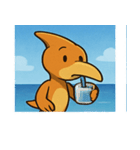 海のプテラノドン@SFW（個別スタンプ：15）