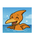 海のプテラノドン@SFW（個別スタンプ：16）