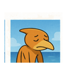 海のプテラノドン@SFW（個別スタンプ：18）