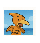 海のプテラノドン@SFW（個別スタンプ：23）